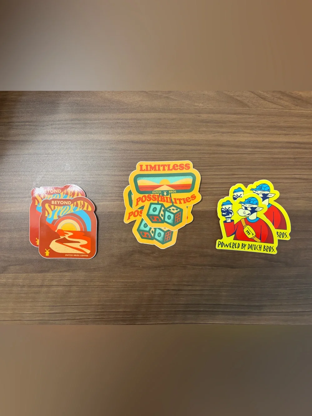 Dutch Bros Sticker Set of 18
